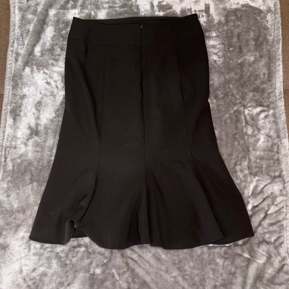 Armani Collezioni Classic Black Midi Skirt - Picture 2 of 3